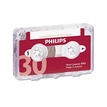 30-Minutes Mini Cassette Tape, Pk10